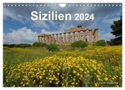 Sizilien 2024 (Wandkalender 2024 DIN A4 quer), CALVENDO Monatskalender
