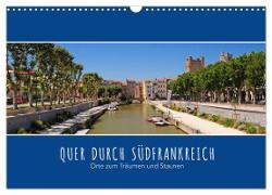 Quer durch Südfrankreich (Wandkalender 2024 DIN A3 quer), CALVENDO Monatskalender