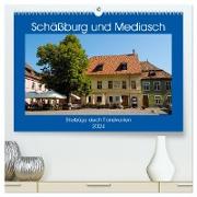 Schäßburg und Mediasch - Streifzüge durch Transilvanien (hochwertiger Premium Wandkalender 2024 DIN A2 quer), Kunstdruck in Hochglanz