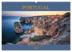 Portugal - Von Porto bis zur Algarve (Wandkalender 2024 DIN A2 quer), CALVENDO Monatskalender