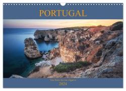 Portugal - Von Porto bis zur Algarve (Wandkalender 2024 DIN A3 quer), CALVENDO Monatskalender