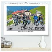 Faszination Zweirad - Impressionen vom Ötztaler Moped Marathon (hochwertiger Premium Wandkalender 2024 DIN A2 quer), Kunstdruck in Hochglanz