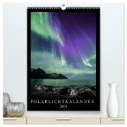 Polarlichtkalender (hochwertiger Premium Wandkalender 2024 DIN A2 hoch), Kunstdruck in Hochglanz