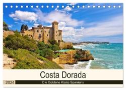 Costa Dorada - Die Goldene Küste Spaniens (Tischkalender 2024 DIN A5 quer), CALVENDO Monatskalender