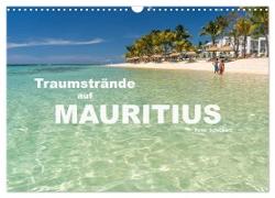 Traumstrände auf Mauritius (Wandkalender 2024 DIN A3 quer), CALVENDO Monatskalender