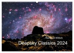 Deepsky Classics (Wandkalender 2024 DIN A2 quer), CALVENDO Monatskalender