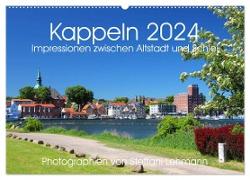 Kappeln 2024. Impressionen zwischen Altstadt und Schlei (Wandkalender 2024 DIN A2 quer), CALVENDO Monatskalender