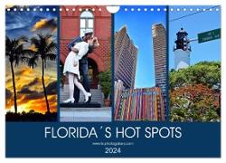 Florida Spots II (Wandkalender 2024 DIN A4 quer), CALVENDO Monatskalender