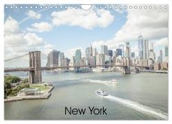 New York (Wandkalender 2024 DIN A4 quer), CALVENDO Monatskalender