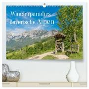 Wanderparadies Bayerische Alpen (hochwertiger Premium Wandkalender 2024 DIN A2 quer), Kunstdruck in Hochglanz