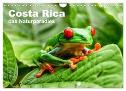 Costa Rica - das Naturparadies (Wandkalender 2024 DIN A4 quer), CALVENDO Monatskalender