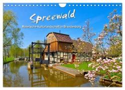 Spreewald - Malerische Kulturlandschaft in Brandenburg (Wandkalender 2024 DIN A4 quer), CALVENDO Monatskalender