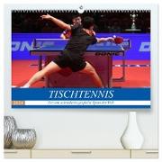 Tischtennis - Der am schnellsten gespielte Sport der Welt (hochwertiger Premium Wandkalender 2024 DIN A2 quer), Kunstdruck in Hochglanz