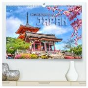 Exotische Bilderreise durch Japan (hochwertiger Premium Wandkalender 2024 DIN A2 quer), Kunstdruck in Hochglanz