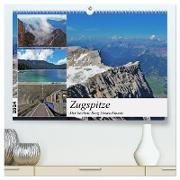 Zugspitze - Der höchste Berg Deutschlands (hochwertiger Premium Wandkalender 2024 DIN A2 quer), Kunstdruck in Hochglanz
