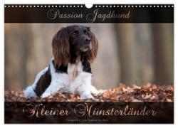 Passion Jagdhund - Kleiner Münsterländer (Wandkalender 2024 DIN A3 quer), CALVENDO Monatskalender
