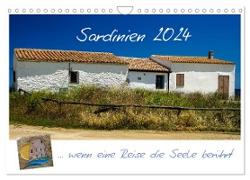 Sardinien ... wenn eine Reise die Seele berührt (Wandkalender 2024 DIN A4 quer), CALVENDO Monatskalender