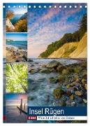 Insel Rügen - Wilde Schönheit an der Ostsee (Tischkalender 2024 DIN A5 hoch), CALVENDO Monatskalender