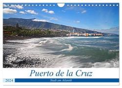 Puerto de la Cruz - Stadt am Atlantik (Wandkalender 2024 DIN A4 quer), CALVENDO Monatskalender
