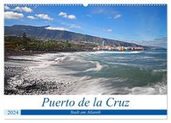 Puerto de la Cruz - Stadt am Atlantik (Wandkalender 2024 DIN A2 quer), CALVENDO Monatskalender