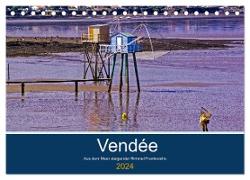 Vendée Aus dem Meer steigender Himmel Frankreichs (Tischkalender 2024 DIN A5 quer), CALVENDO Monatskalender