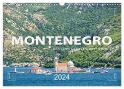 Montenegro - Das Land der schwarzen Berge (Wandkalender 2024 DIN A3 quer), CALVENDO Monatskalender