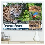 Tierparadies Pantanal (hochwertiger Premium Wandkalender 2024 DIN A2 quer), Kunstdruck in Hochglanz