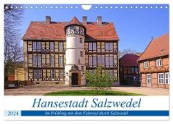 Hansestadt Salzwedel (Wandkalender 2024 DIN A4 quer), CALVENDO Monatskalender