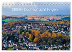 SIEGEN Stadt auf acht Bergen (Tischkalender 2024 DIN A5 quer), CALVENDO Monatskalender