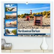 Nordseeinsel Borkum - Inselrausch im Hochseeklima (hochwertiger Premium Wandkalender 2024 DIN A2 quer), Kunstdruck in Hochglanz