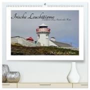 Irische Leuchttürme - Leuchtfeuer entlang Irlands wilder Küste (hochwertiger Premium Wandkalender 2024 DIN A2 quer), Kunstdruck in Hochglanz
