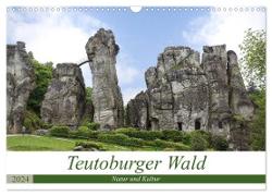 Teutoburger Wald - Natur und Kultur (Wandkalender 2024 DIN A3 quer), CALVENDO Monatskalender