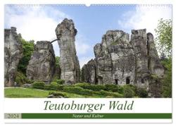 Teutoburger Wald - Natur und Kultur (Wandkalender 2024 DIN A2 quer), CALVENDO Monatskalender