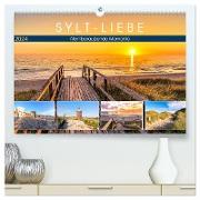 SYLT-LIEBE Atemberaubende Momente (hochwertiger Premium Wandkalender 2024 DIN A2 quer), Kunstdruck in Hochglanz