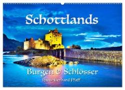 Schottlands Burgen und Schlösser (Wandkalender 2024 DIN A2 quer), CALVENDO Monatskalender