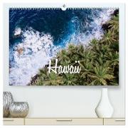 Aloha Hawaii (hochwertiger Premium Wandkalender 2024 DIN A2 quer), Kunstdruck in Hochglanz