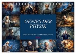 Genies der Physik (Tischkalender 2024 DIN A5 quer), CALVENDO Monatskalender