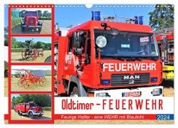 Oldtimer-FEUERWEHR (Wandkalender 2024 DIN A3 quer), CALVENDO Monatskalender