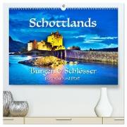 Schottlands Burgen und Schlösser (hochwertiger Premium Wandkalender 2024 DIN A2 quer), Kunstdruck in Hochglanz