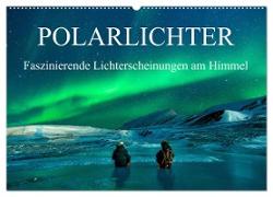 Faszinierende Lichterscheinungen am Himmel - Polarlichter (Wandkalender 2024 DIN A2 quer), CALVENDO Monatskalender