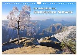 Die Schönheit der Sächsischen Schweiz (Wandkalender 2024 DIN A4 quer), CALVENDO Monatskalender