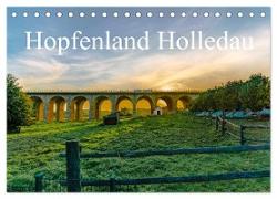 Hopfenland Holledau (Tischkalender 2024 DIN A5 quer), CALVENDO Monatskalender