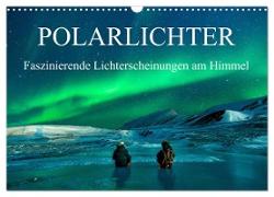Faszinierende Lichterscheinungen am Himmel - Polarlichter (Wandkalender 2024 DIN A3 quer), CALVENDO Monatskalender