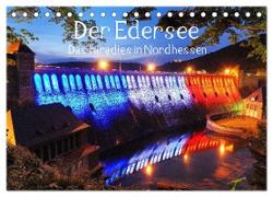 Der Edersee - Das Paradies in Nordhessen (Tischkalender 2024 DIN A5 quer), CALVENDO Monatskalender