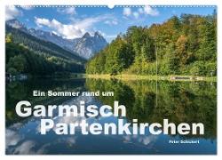 Ein Sommer rund um Garmisch-Partenkirchen (Wandkalender 2024 DIN A2 quer), CALVENDO Monatskalender