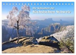 Die Schönheit der Sächsischen Schweiz (Tischkalender 2024 DIN A5 quer), CALVENDO Monatskalender