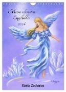 Meine schönsten Engelbilder - Marita Zacharias (Wandkalender 2024 DIN A4 hoch), CALVENDO Monatskalender
