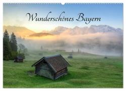 Wunderschönes Bayern (Wandkalender 2024 DIN A2 quer), CALVENDO Monatskalender