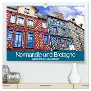 Normandie und Bretagne-faszinierend abwechslungsreich (hochwertiger Premium Wandkalender 2024 DIN A2 quer), Kunstdruck in Hochglanz