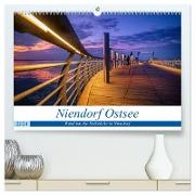 Niendorf Ostsee (hochwertiger Premium Wandkalender 2024 DIN A2 quer), Kunstdruck in Hochglanz
